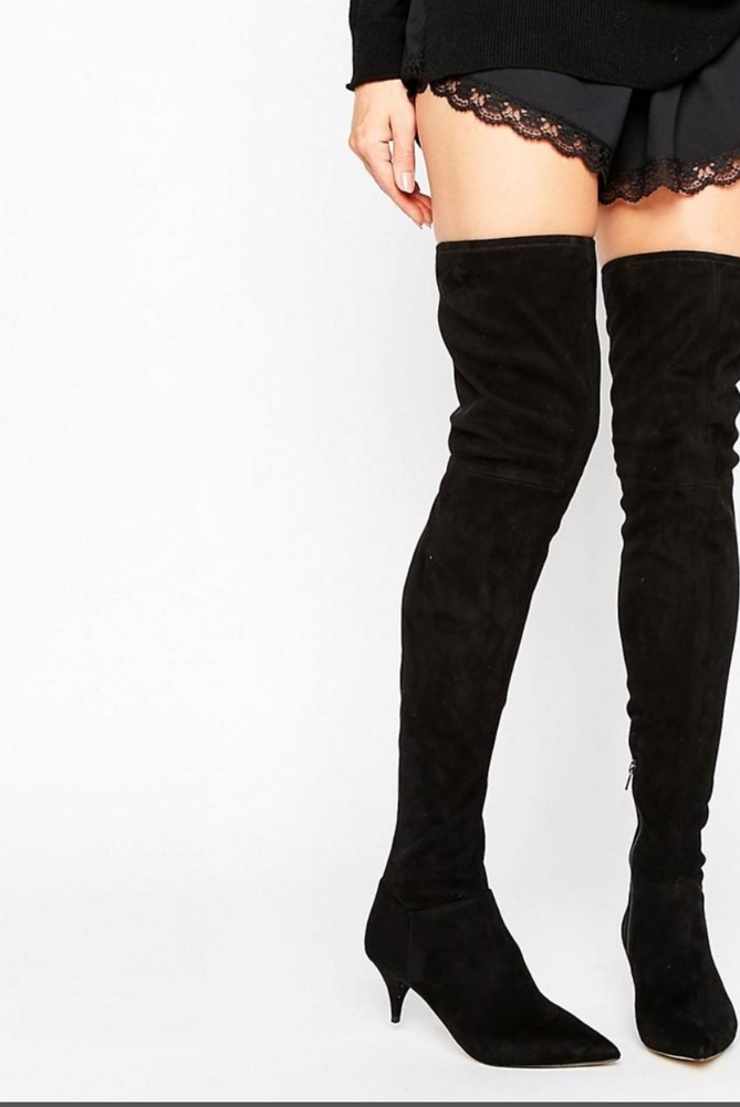 Torrid Thigh High Side Boots Over The Knee
